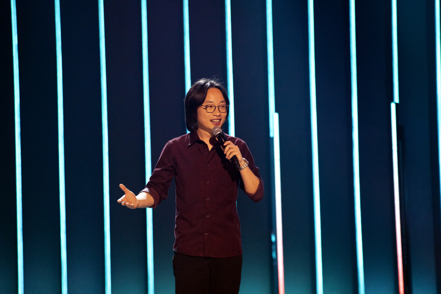 Jimmy O. Yang on re-meeting the world as a leading man in 'Love Hard' and  pandemic-living