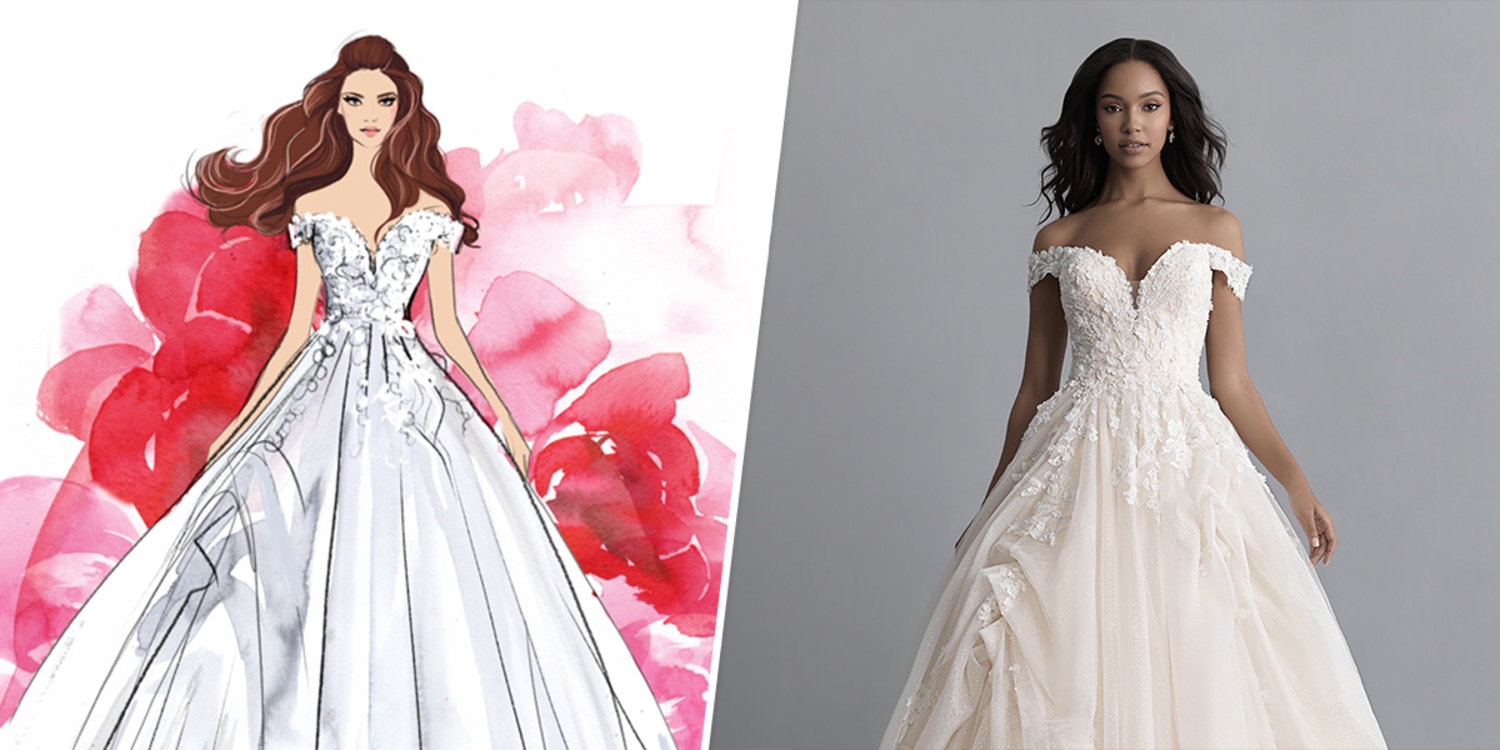 Disney princess wedding gowns at bridal boutiques near you