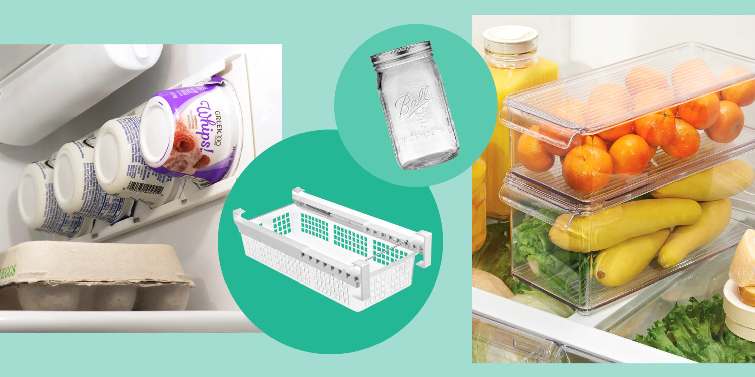 Plastic Kitchen Pantry Cabinet, Organizer for Fruit, Yogurt