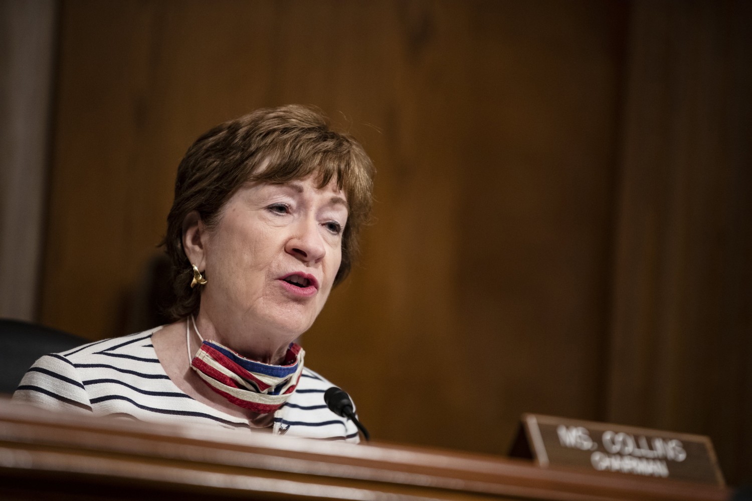 Vulnerable GOP Sen. Susan Collins splits with Trump Wait until