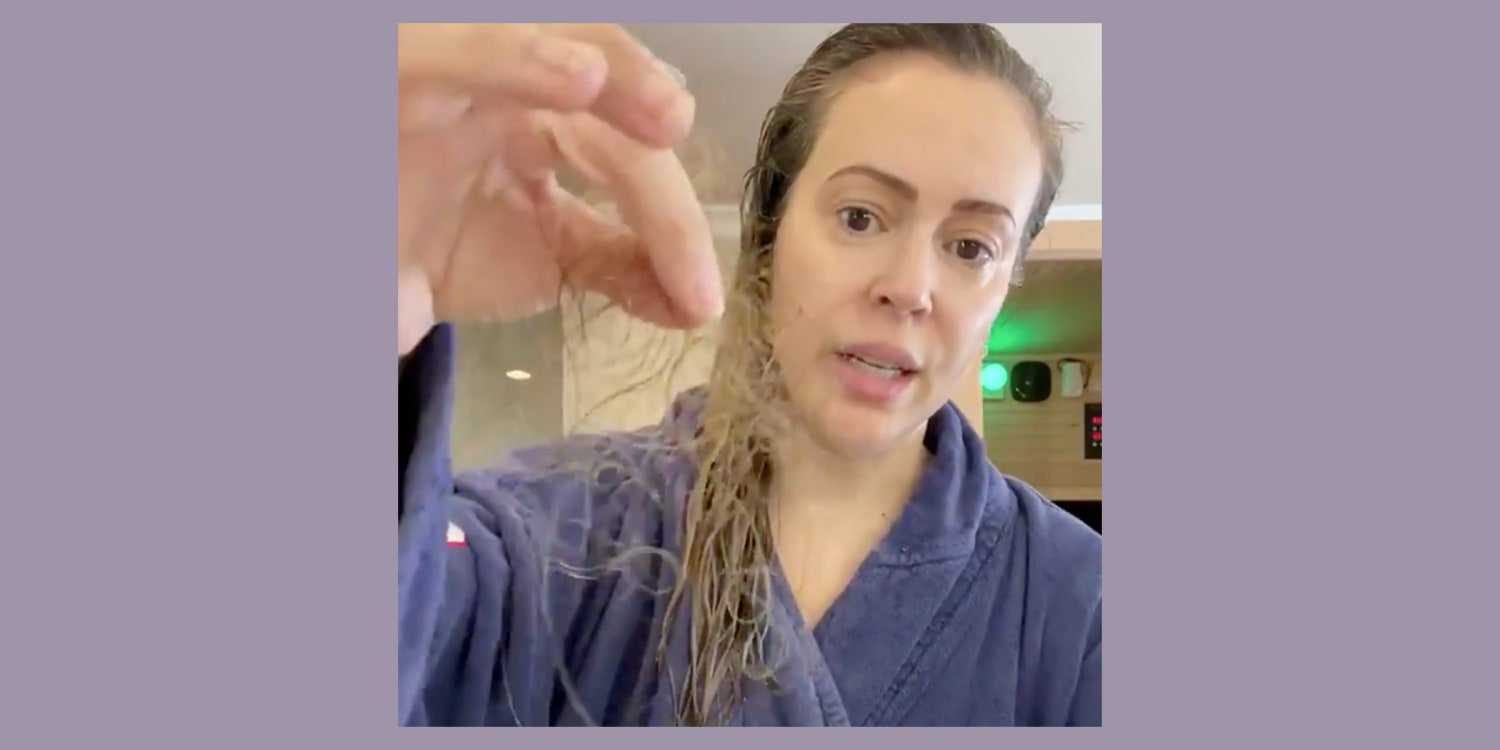 Alyssa Milano details coronavirus-related hair loss