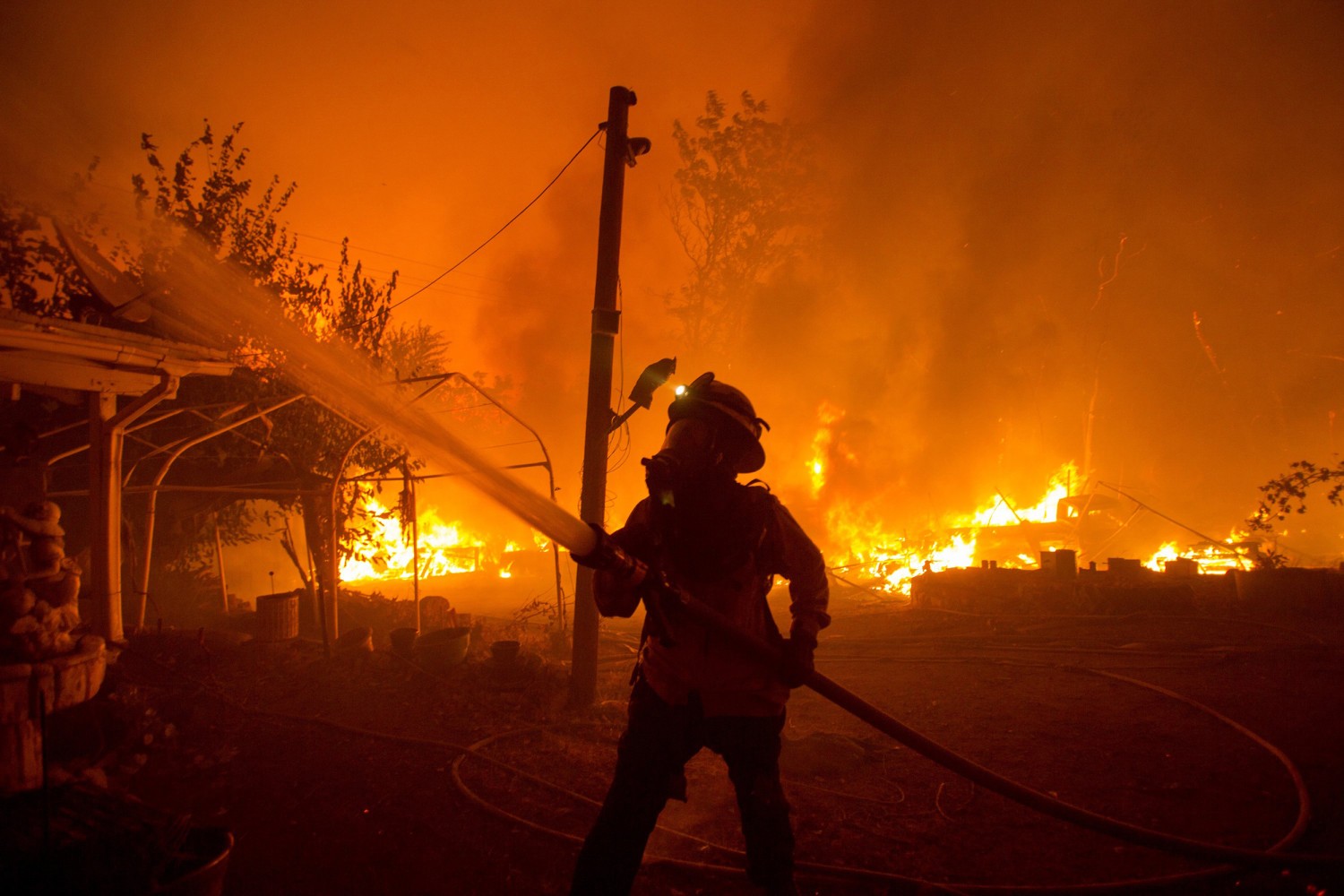 Crews battling California, Colorado wildfires