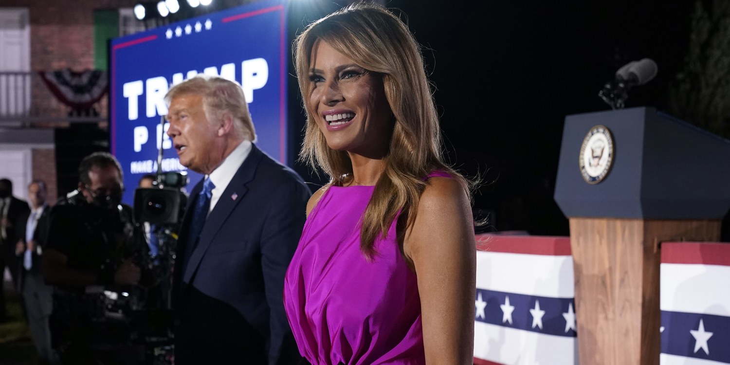 Melania Trump's dress for 3rd night of RNC, a pink Jason Wu gown