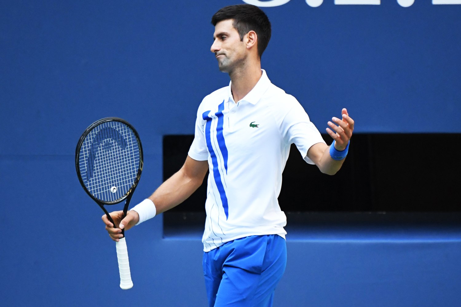 Novak Djokovic disqualified from U.S