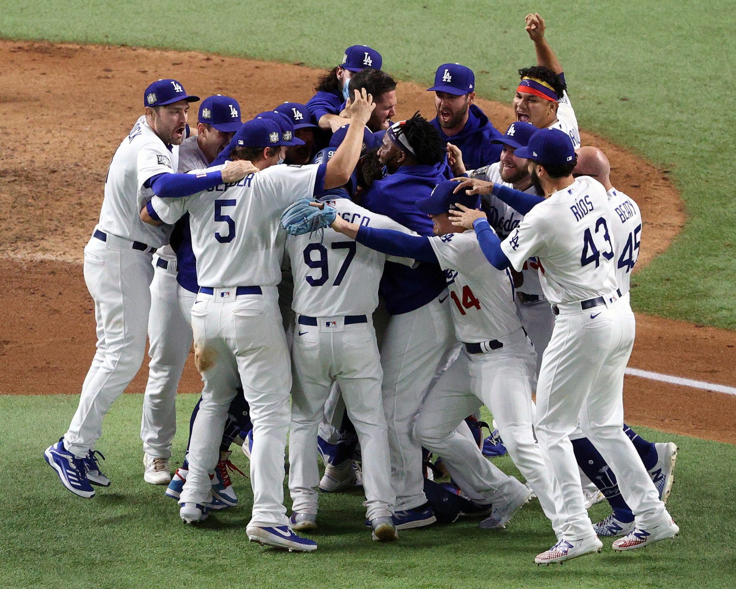 Dodgers rally to beat Rays, capture first World Series title since