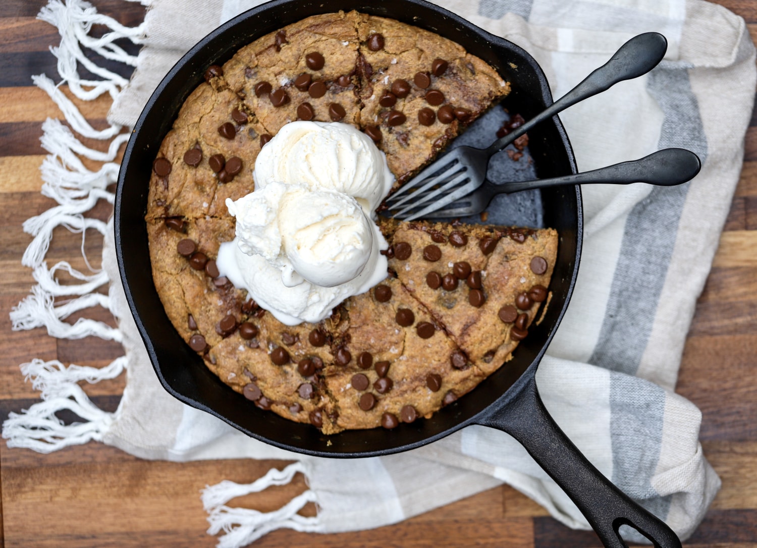 Skillet Cookie - Favorite Family Recipes