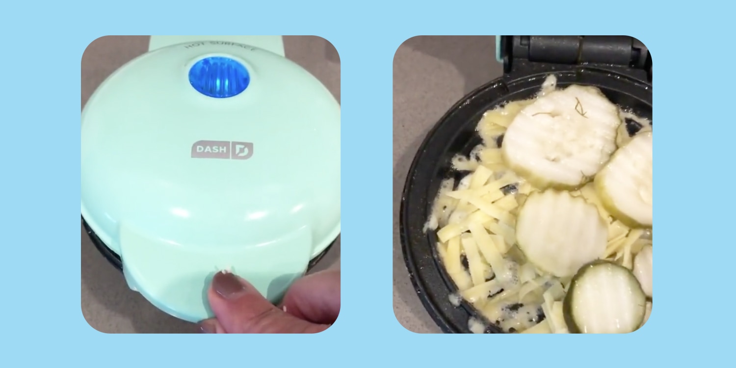 Dash Mini Waffle Maker  Keto Chaffles 