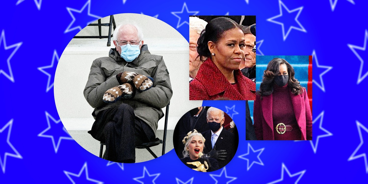 Bernie Sanders Lady Gaga And How It S Going Here Are The Best Inauguration Memes