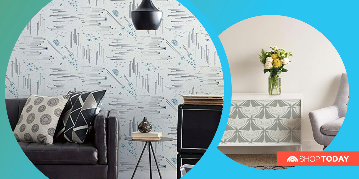 Buy Abstract Grunge Blue Maze NonPVC SelfAdhesive Peel  Stick Vinyl  Wallpaper Roll Cover 36 sqft Area Online in India at Best Price  Modern  WallPaper  Wall Arts  Home Decor 