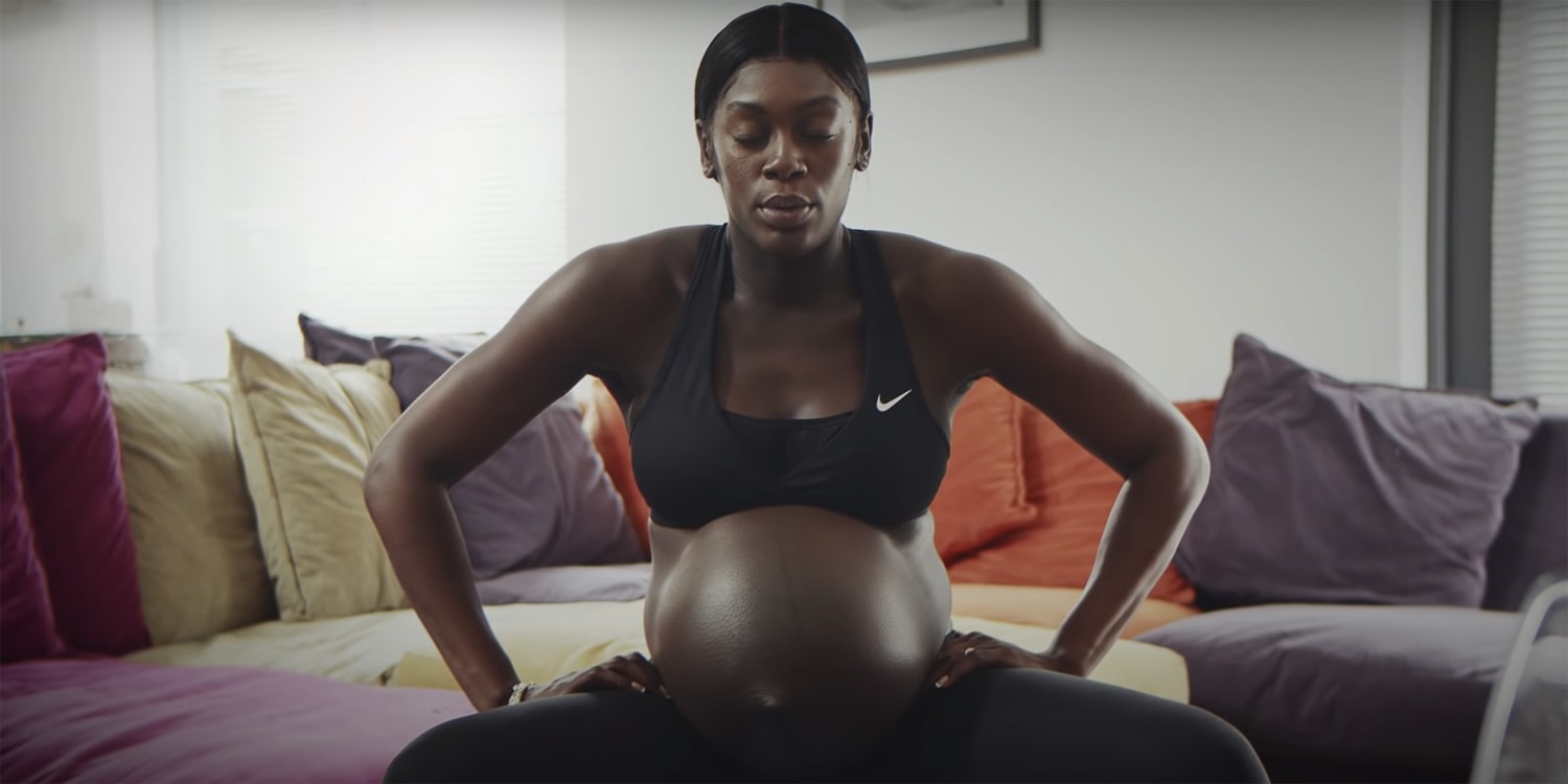 Nike ad physical of pregnancy,