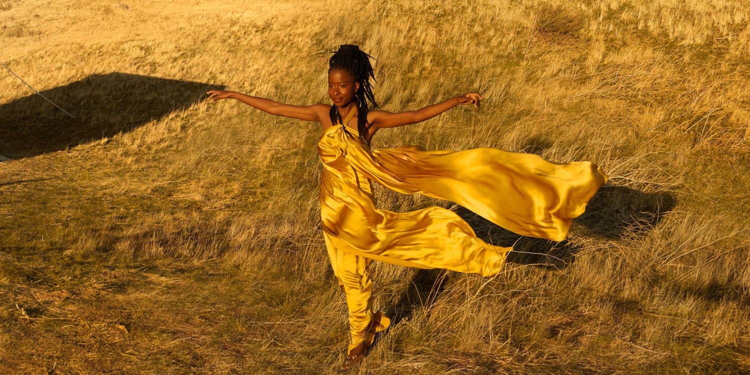 gorman gold dress Amanda Gold Bandage Strapless Formal Maxi Dress - US 8 main image 0