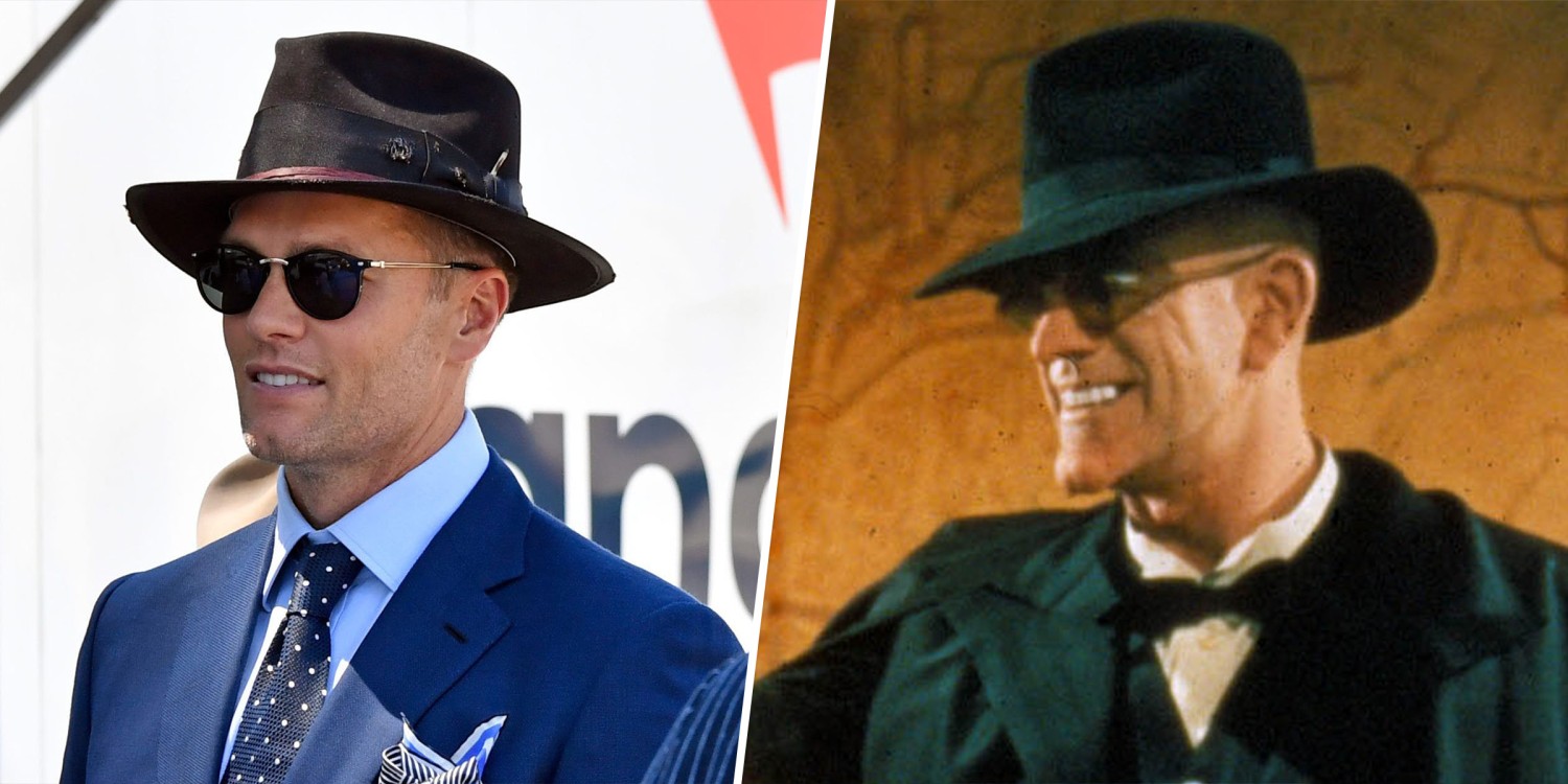 Tom Brady's Kentucky Derby outfit compared to 'Roger Rabbit'