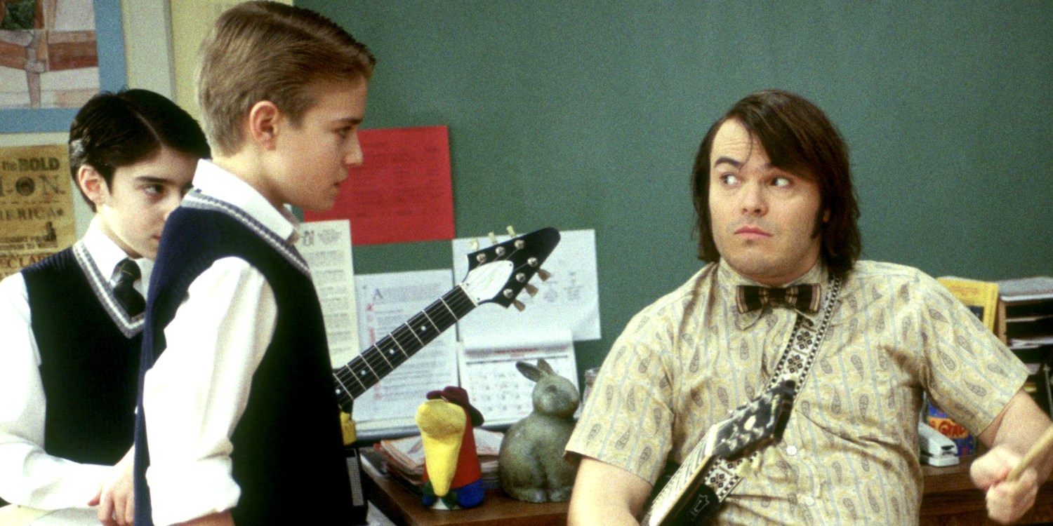 Printed shirt worn by Dewey Finn (Jack Black) as seen in School of Rock  wardrobe