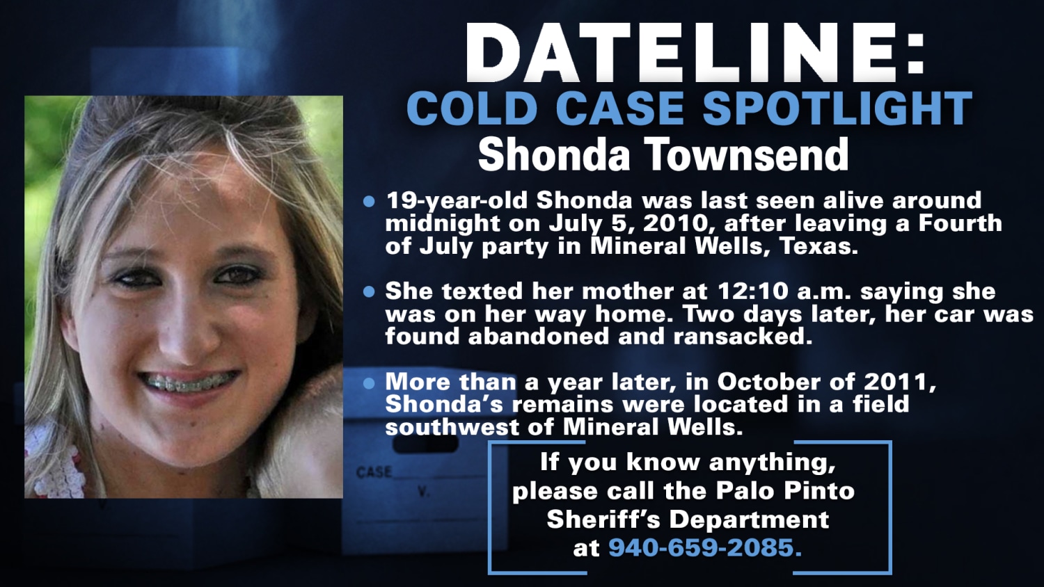 Family of murdered Texas woman Shonda Townsend fight to keep her story  alive 11 years after she went missing on Fourth of July weekend