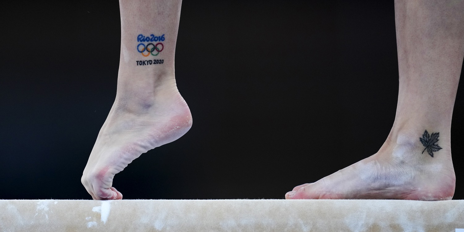 Tokyo Olympics: See athletes' tattoos honoring the games, image size:1500x750