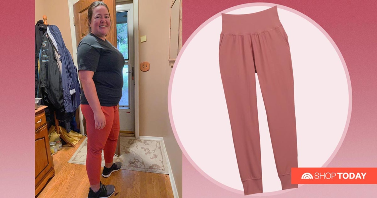 High-Waisted PowerSoft Plus-Size Crop Joggers