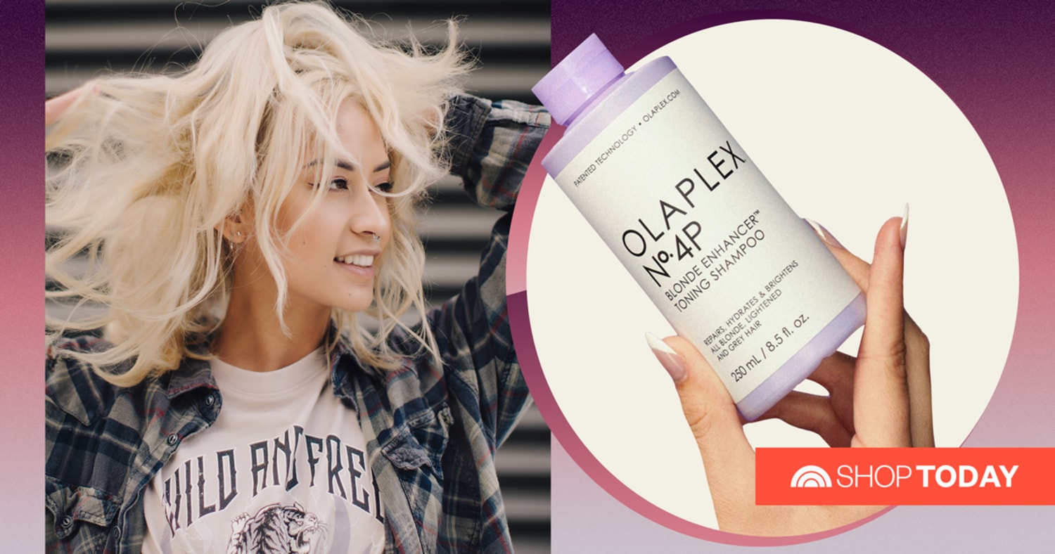 efter skole krone Mål Olaplex purple shampoo — here's what you need to know