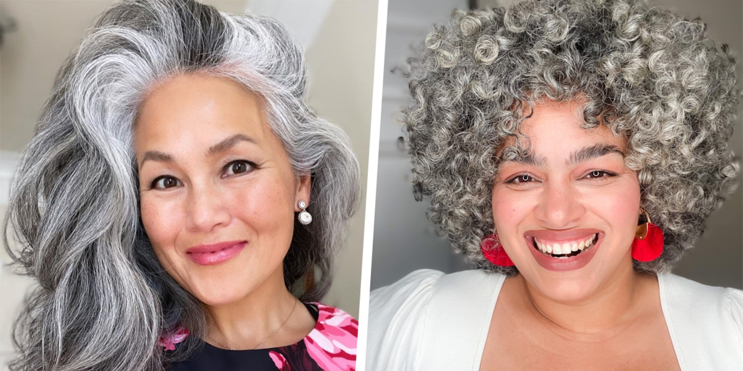 These women embraced their gray hair during Covid. Now they're never going  back.