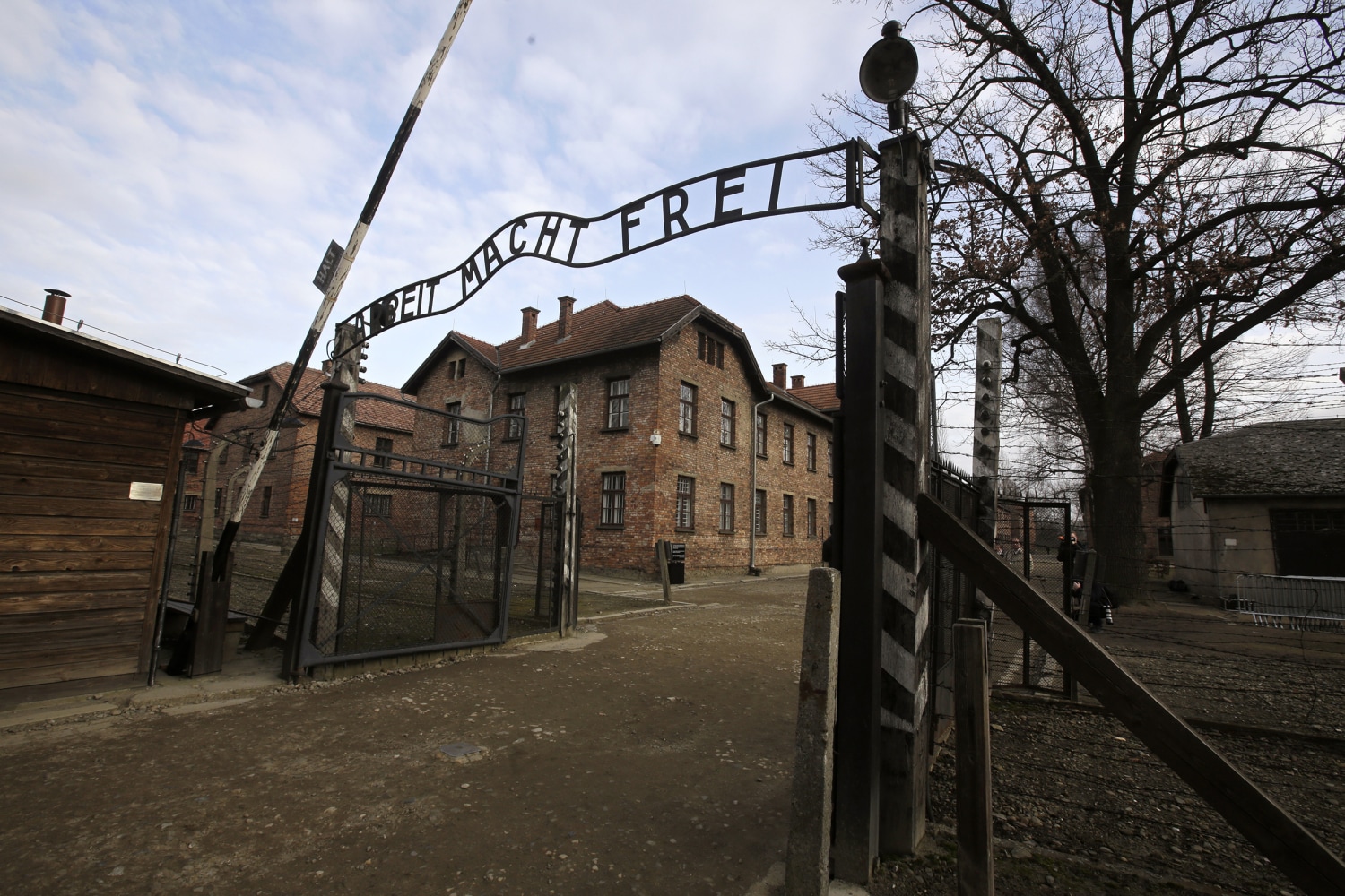 Auschwitz Barracks Vandalized With Antisemitic Graffiti