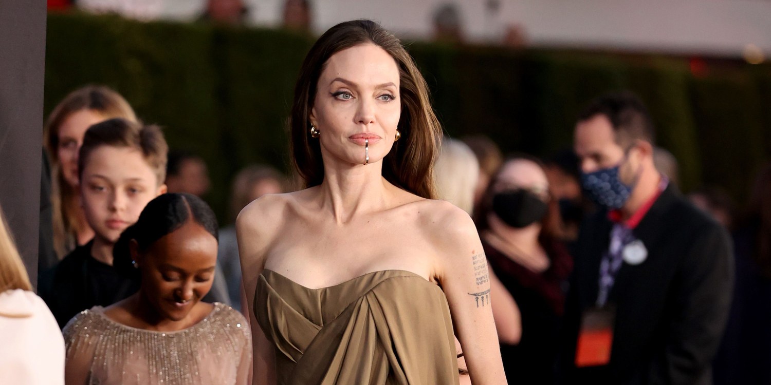 Angelina Jolie and Kids Attend 'Eternals' Premiere: Photos, Details – WWD