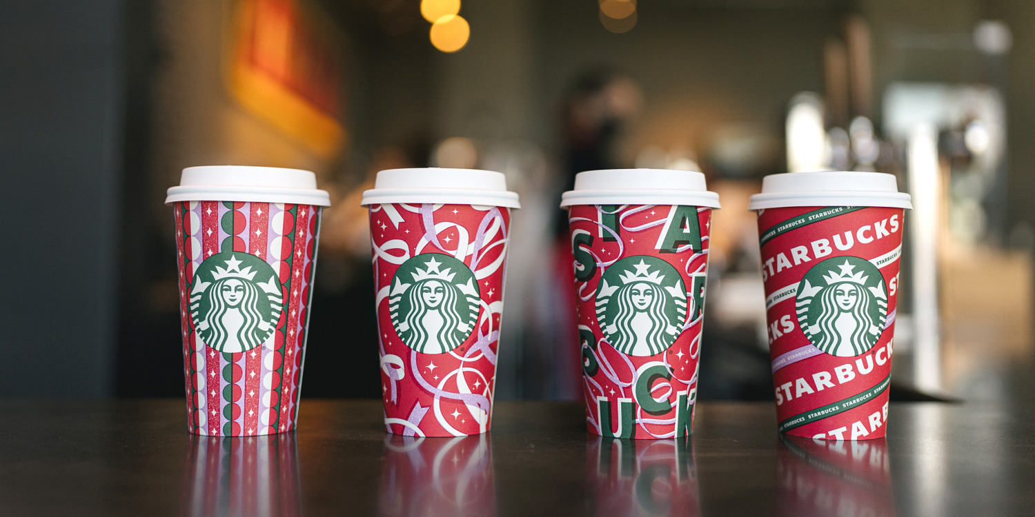 Starbucks Cup, Starbucks Candy Cane Cup, Starbucks Color Changing