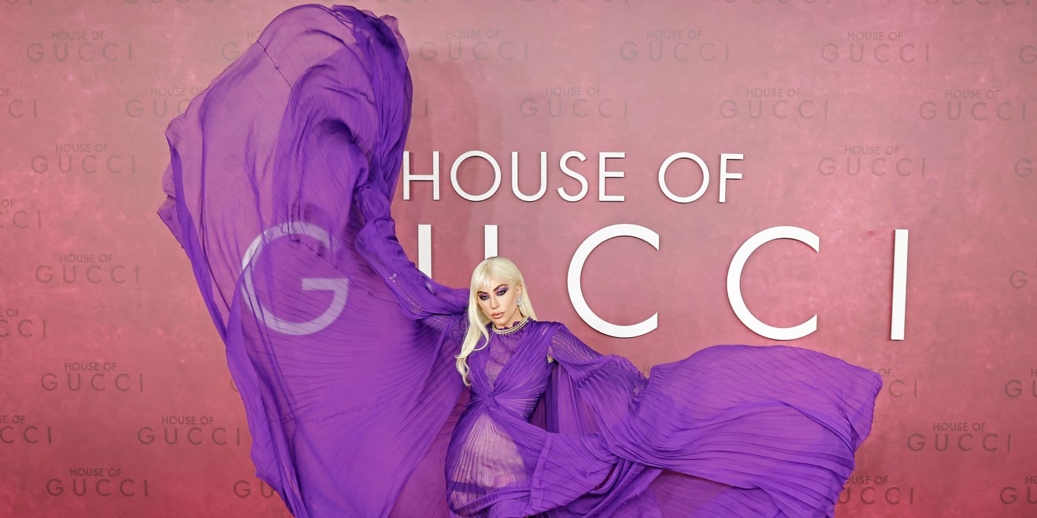 Lady Gaga stuns at 'House of Gucci' premiere in rocker-chic look