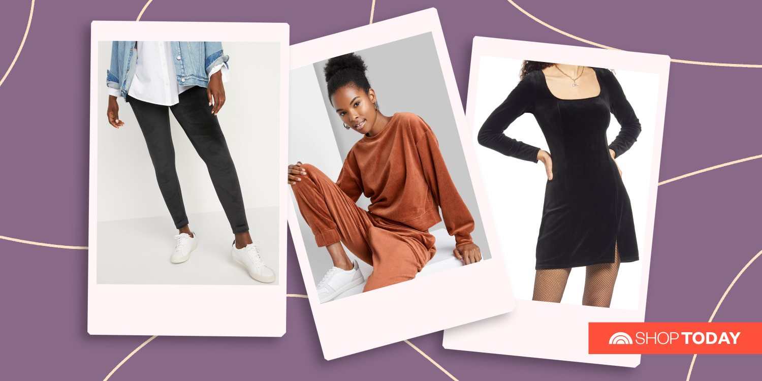 22 trendy velour clothing pieces to wear in 2021 - TODAY