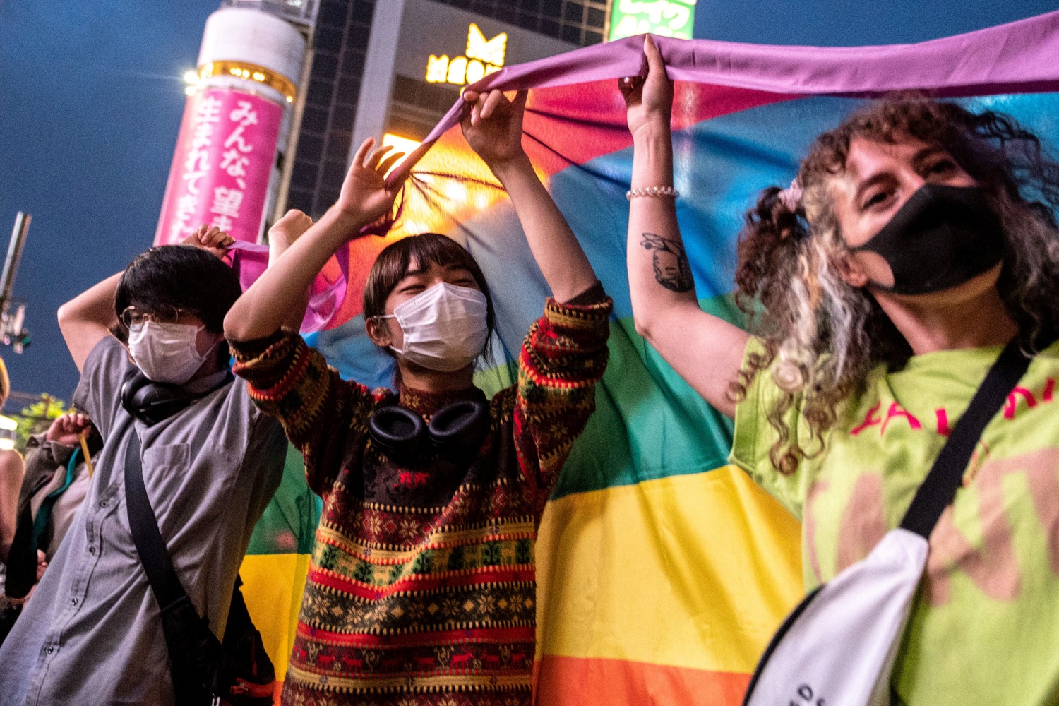 1500px x 1000px - LGBTQ groups cheer Tokyo's same-sex partnership move as big step forward
