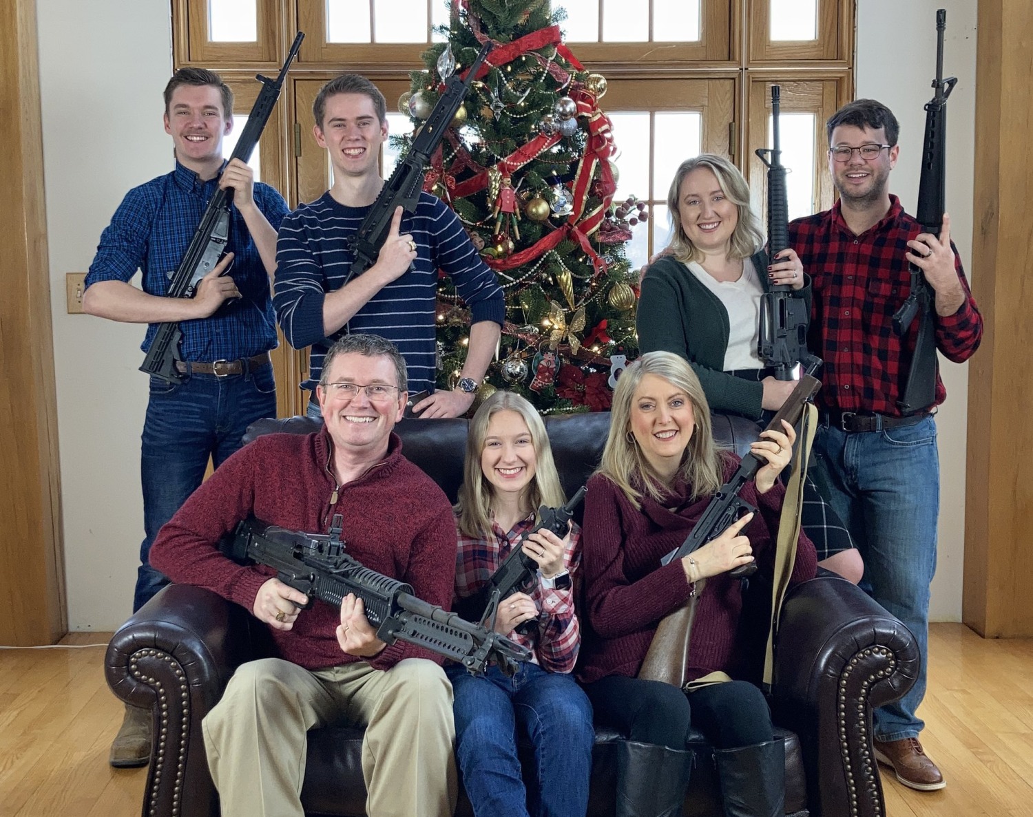 A Christmas card with guns? Lauren Boebert and Thomas Massie start a new  culture war.