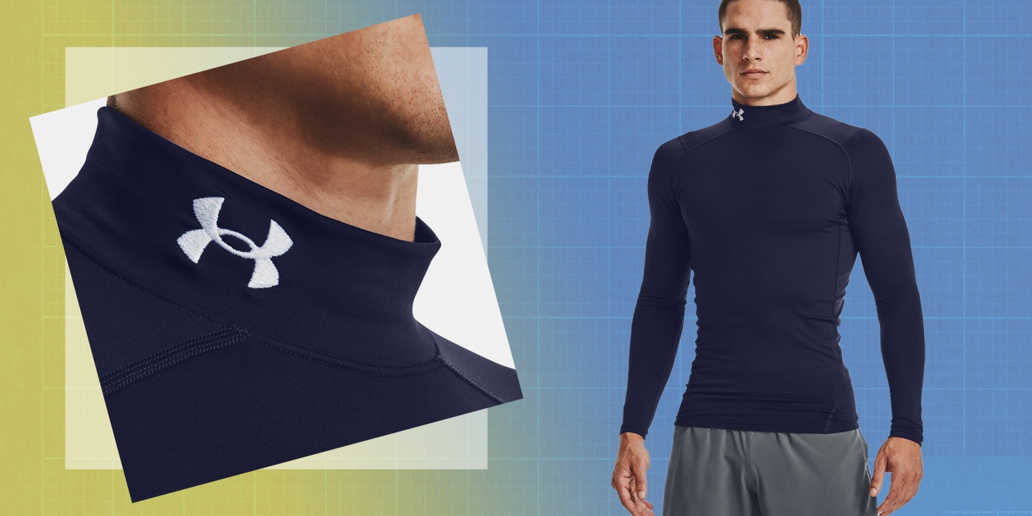 Under Armour's ColdGear compression mock is my favorite winter accessory