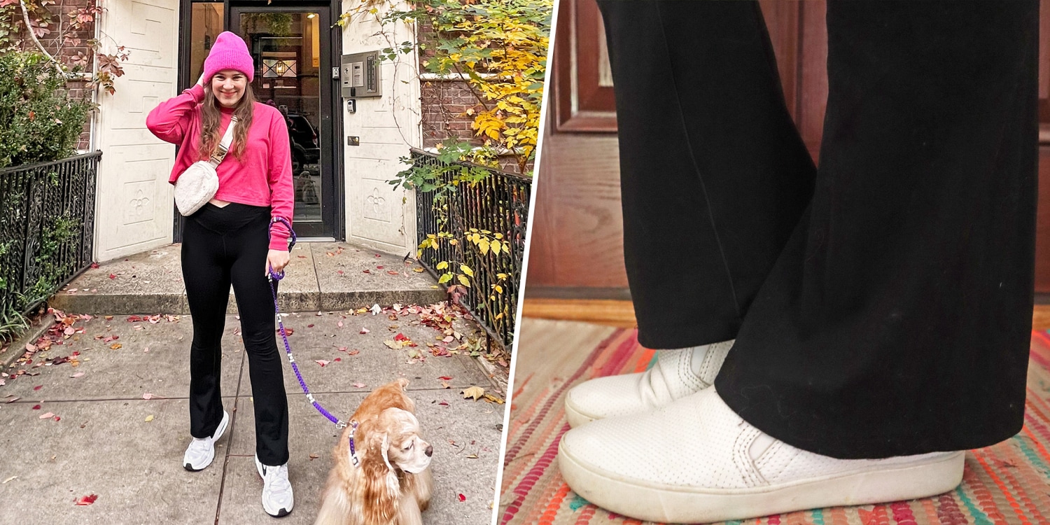 I tried the Aerie flare leggings, and they're truly worth the hype