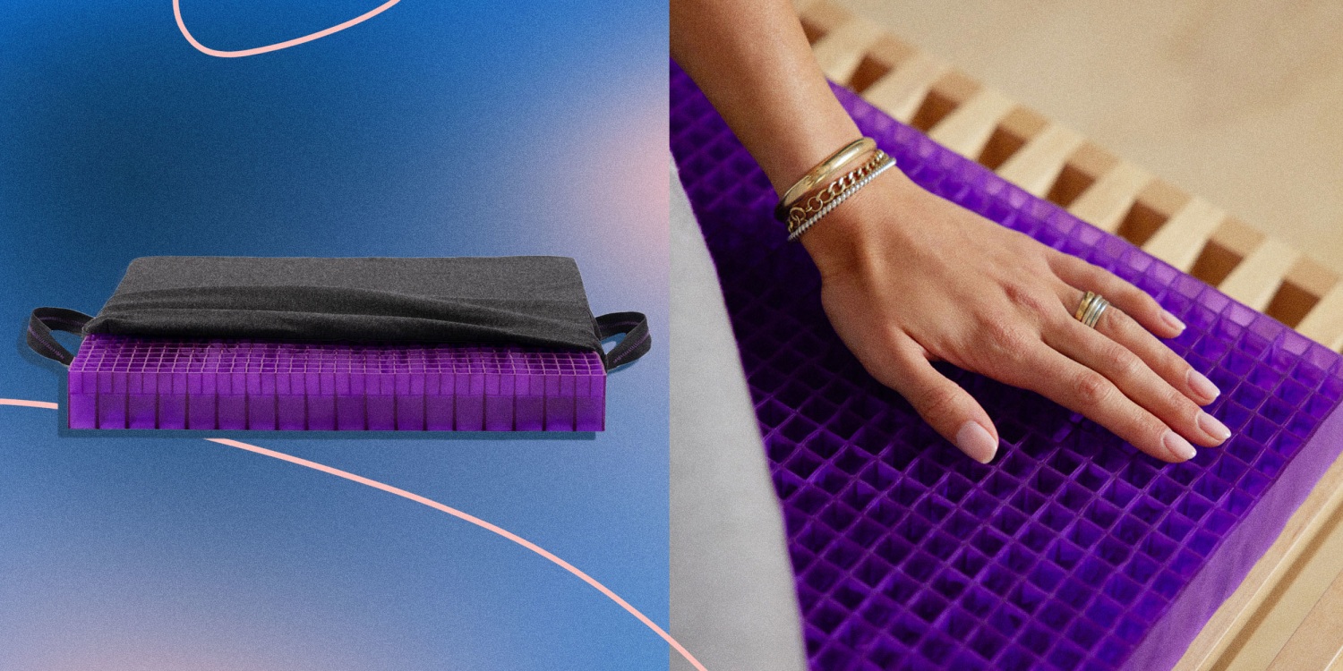 Purple Seat Cushion Review  A Smart Comfort Grid for your Fanny!