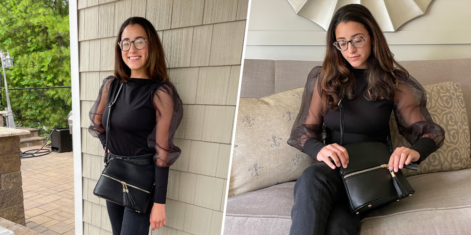 PRADA Saffiano Mini Cross Body Handbag — Vicki's Secret