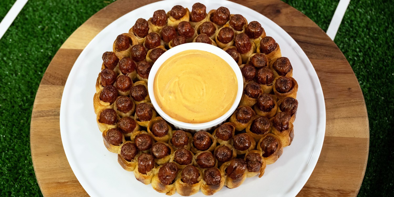 Deviled Sausages Appetizer and Game Day Party Food!