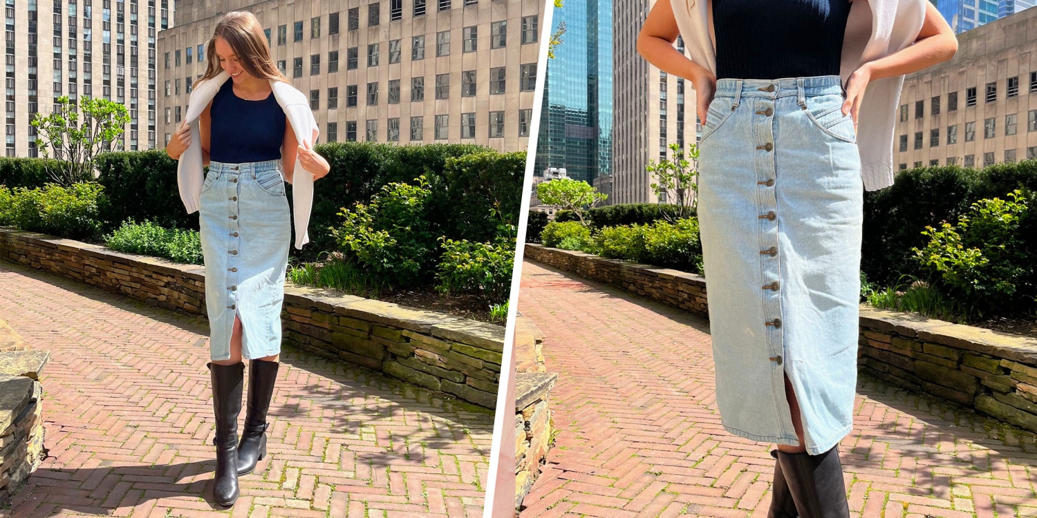 Denim Skirts: Ever-Trendy And Classic, Know Why You Should Have One In Your  Wardrobe