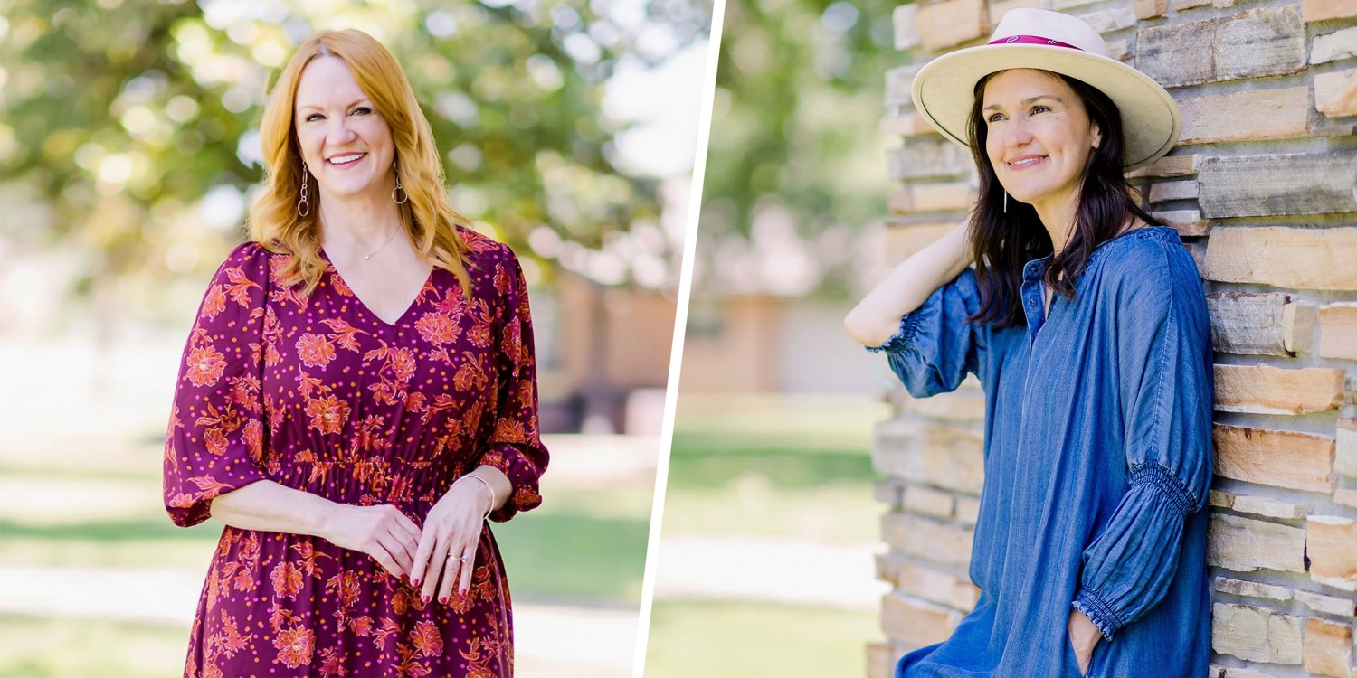 Pioneer Woman's Ree Drummond Models Her Fall Collection With Her Mom