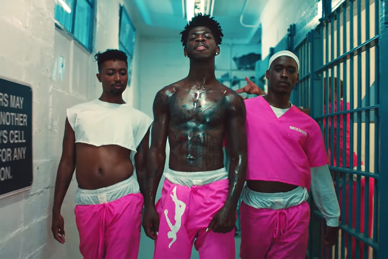 1500px x 1000px - Lil Nas X's provocative 'Industry Baby' video is also a nod to the Bail  Project