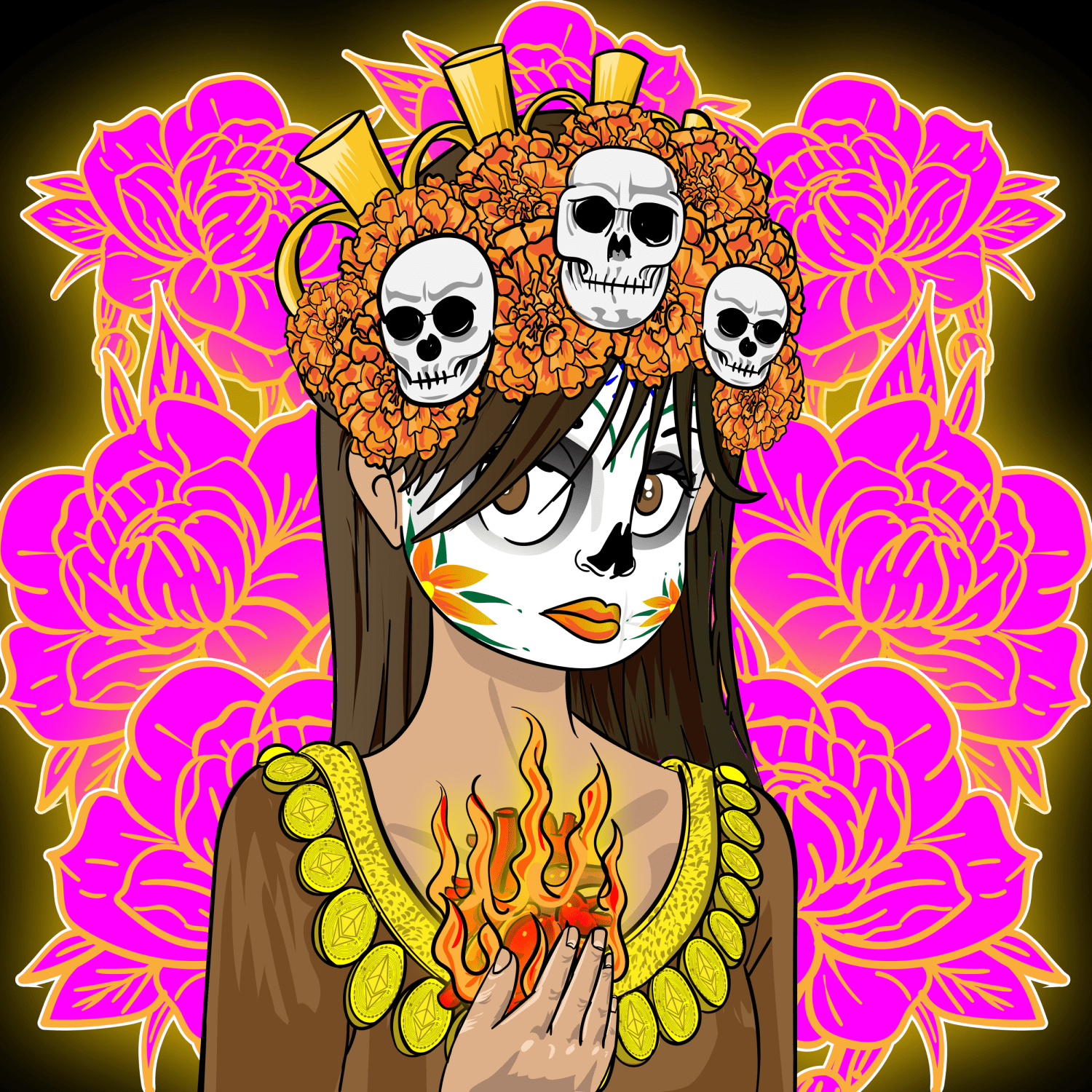Two Latinos celebrate Día de los Muertos with NFT art