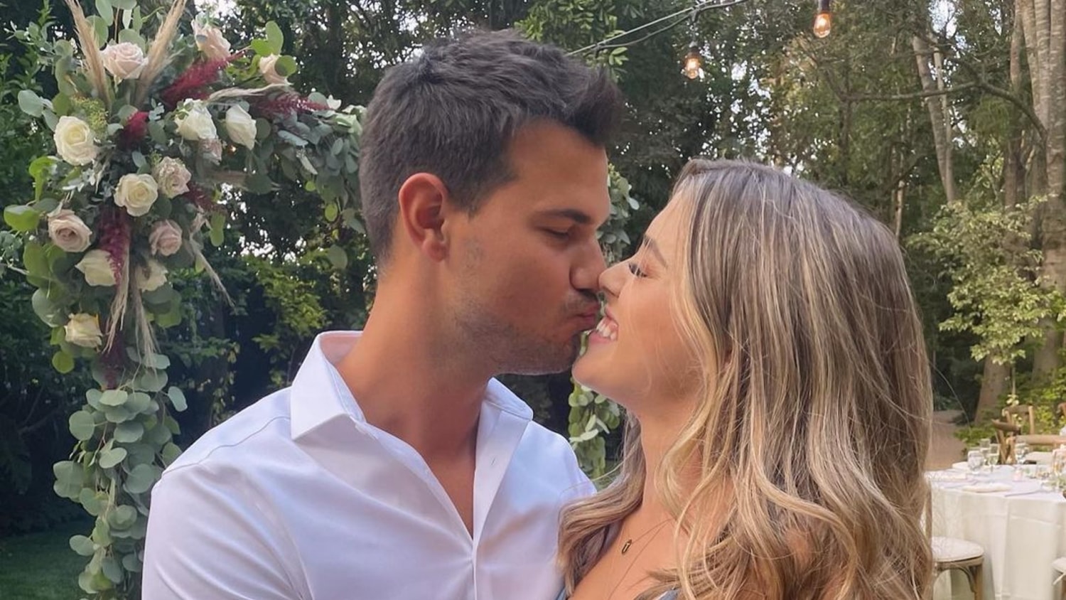 Taylor Lautner está comprometido, y lo reveló con dulce mensaje