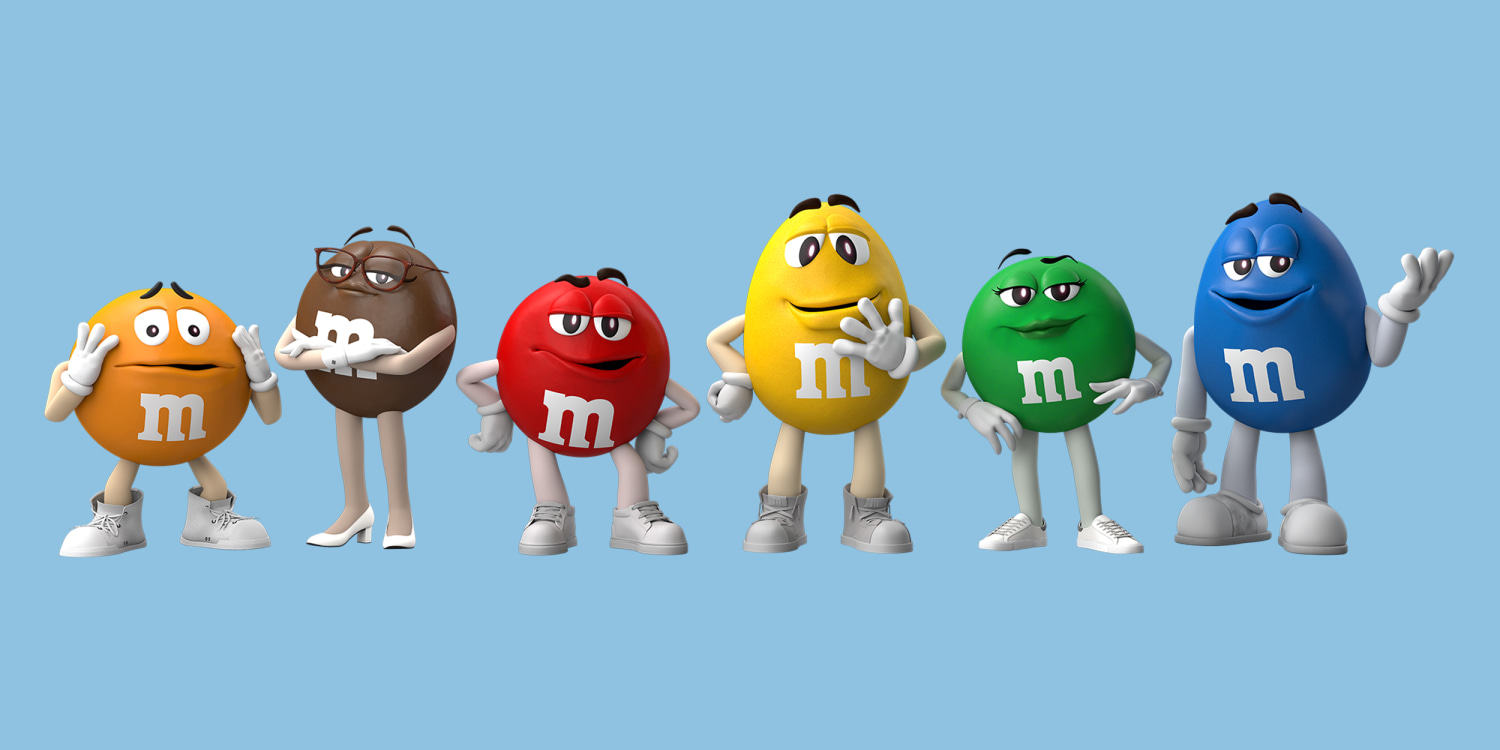 The M&M's are getting a new look to become more 'inclusive'. People  jokingly think they should be hotter.