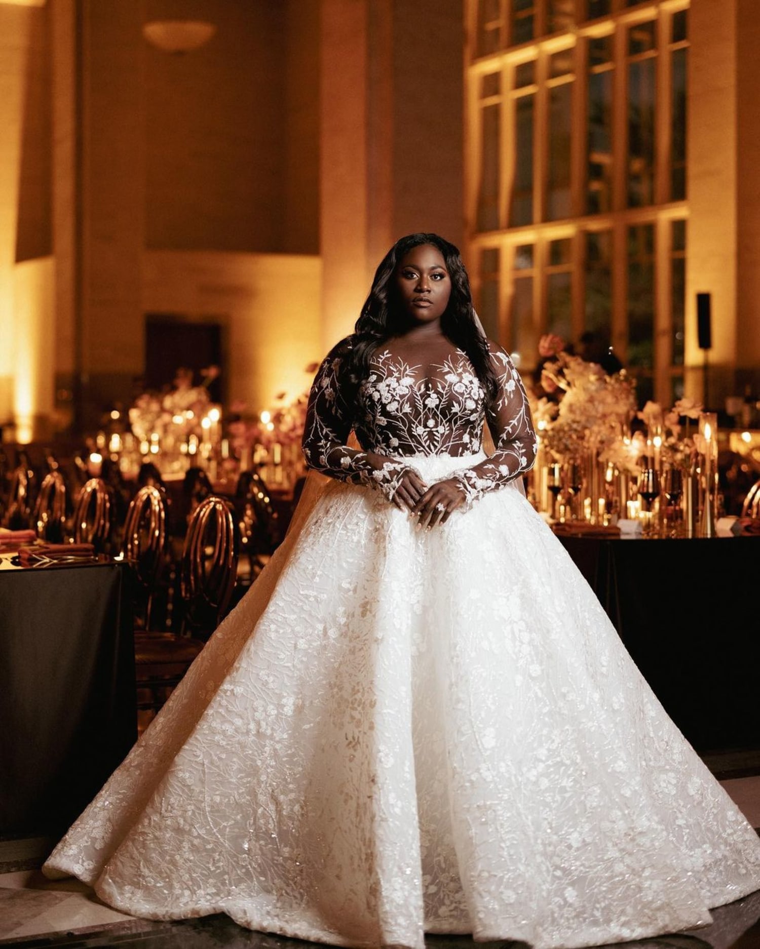 Danielle Brooks Marries Dennis Gelin in 2 Gorgeous Gowns