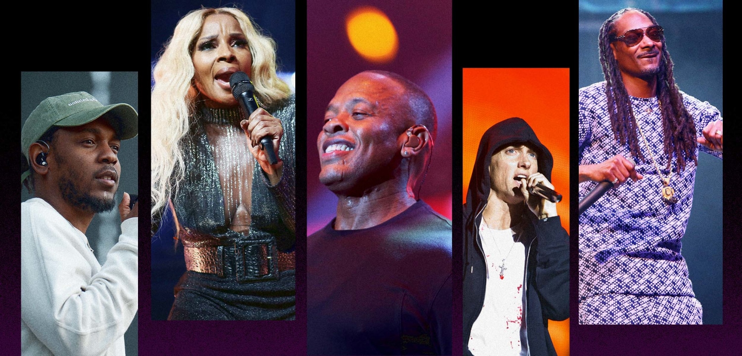Encommium Human Tickling Super Bowl Halftime Show Trailer Features Eminem, Snoop Dogg, Mary J.  Blige, Kendrick Lamar, Dr. Dre