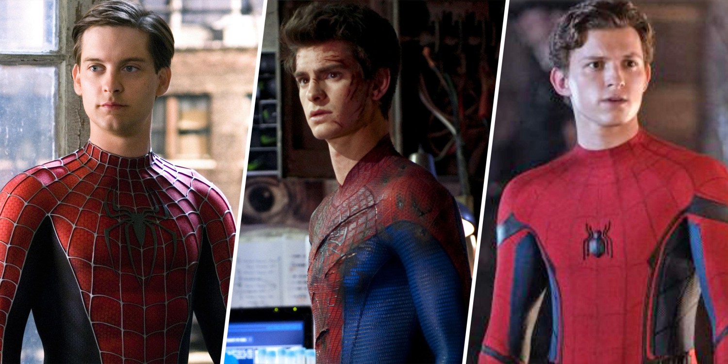 Tobey Maguire, Andrew Garfield and Tom Holland star in 'Spider-Man' meme