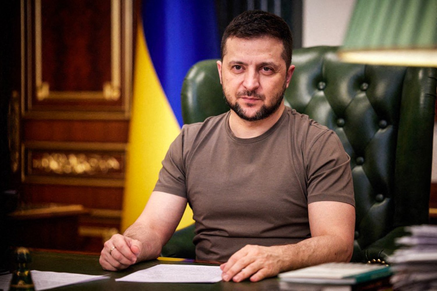 Zelenskyy Green Shirt