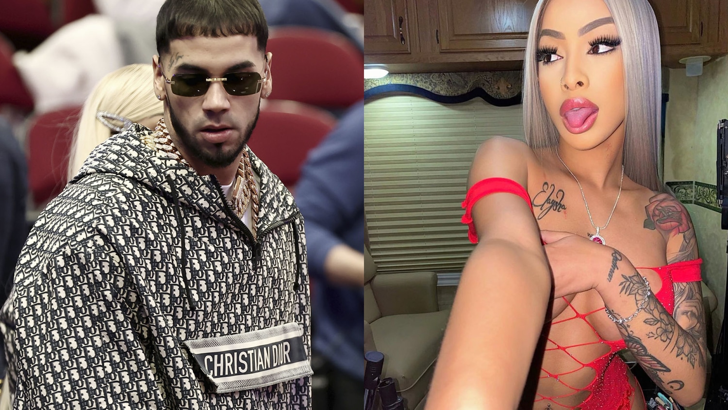 Anuel AA le regala auto de lujo a Yailin, que ella presume en bikini