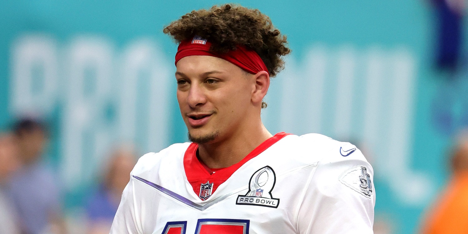 Patrick Mahomes' mom shares throwback photo for his wedding