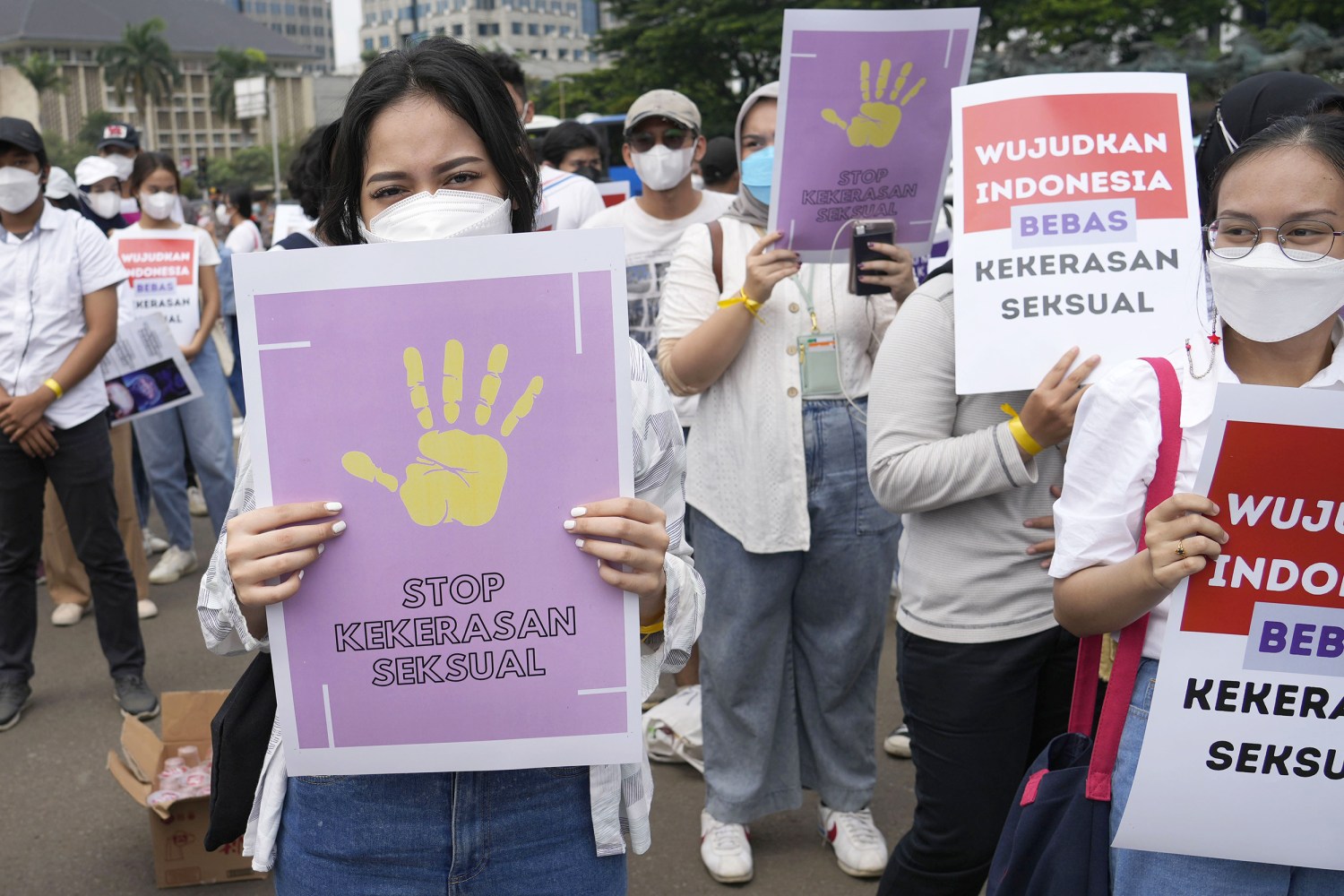 Indonesian lawmakers approve landmark law on sexual violence