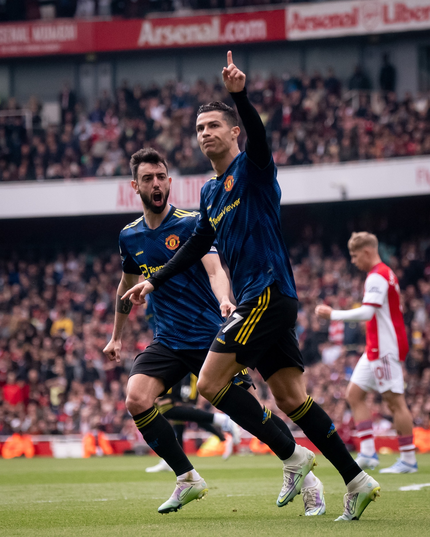 Cristiano Ronaldo Lets His Kid Know That Goal Was For Him