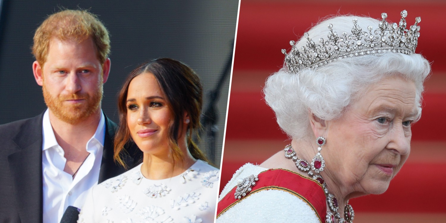 and Meghan Markle Visit Queen Elizabeth