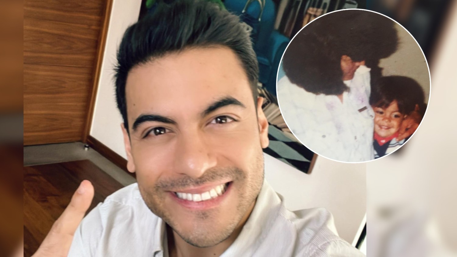 Carlos Rivera y la conmovedora canción que le compuso a su mamá